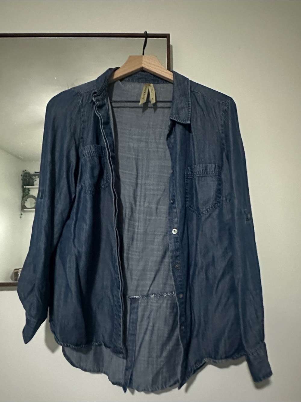Liverpool Lightweight Denim Shirt Jacket - small